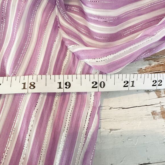 HEMANT & NANDITA Multi-Print Sequin Wrap Midi Dress Size Large - Picture 12 of 12